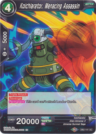 Koichiarator, Menacing Assassin [DB2-141]