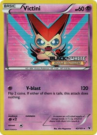 Victini - 43/101 (Prerelease Promo) [Black and White Promos]