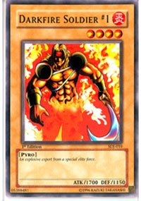 Darkfire Soldier #1 [SDJ-010] Common