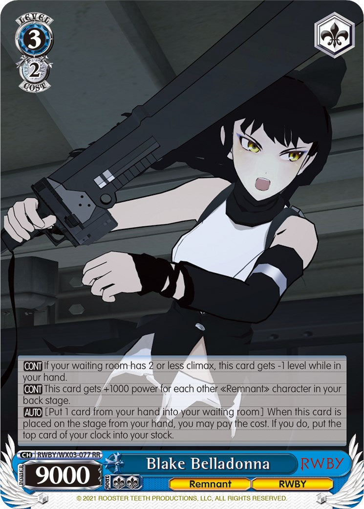 Blake Belladonna (RWBY/WX03-077 RR) [RWBY]
