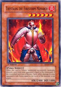 Thestalos the Firestorm Monarch [SD3-EN011] Common