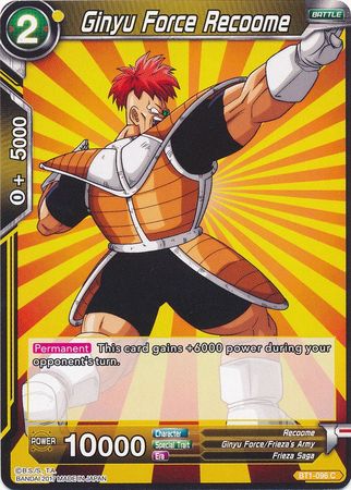 Ginyu Force Recoome [BT1-096]