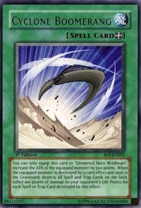 Cyclone Boomerang [SOI-EN042] Rare