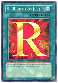 R - Righteous Justice [DP03-EN018] Common