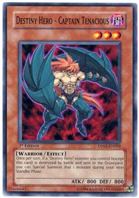 Destiny Hero - Captain Tenacious [DP05-EN002] Common