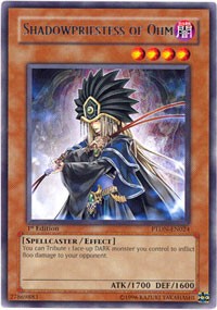Shadowpriestess of Ohm [PTDN-EN024] Rare