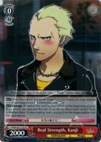 Real Strength, Kanji (P4/EN-S01-T14 TD) [Persona 4 ver.E]