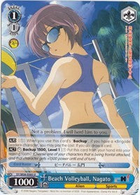Beach Volleyball, Nagato (SY/W08-E085 U) [The Melancholy of Haruhi Suzumiya]