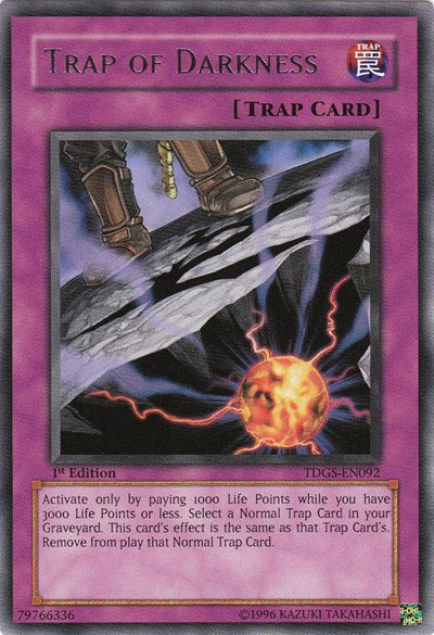 Trap of Darkness [TDGS-EN092] Rare