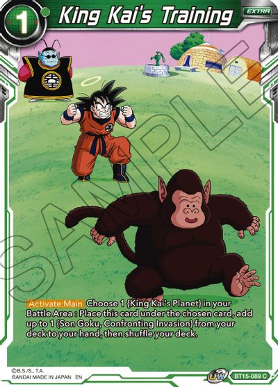 King Kai's Training [BT15-089]