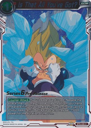 Is That All You've Got? [BT6-026_PR]