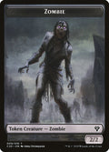 Human Soldier (005) // Zombie Double-Sided Token [Commander 2020 Tokens]