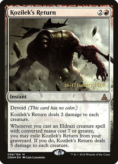 Kozilek's Return [Oath of the Gatewatch Prerelease Promos]