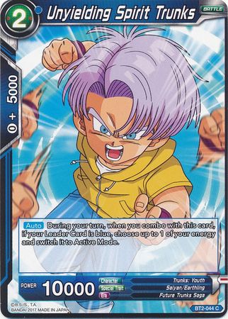 Unyielding Spirit Trunks [BT2-044]