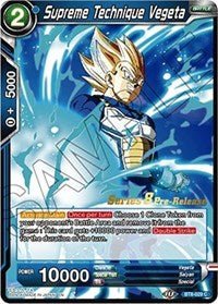 Supreme Technique Vegeta [BT8-029_PR]