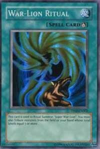 War-Lion Ritual [PP02-EN002] Super Rare