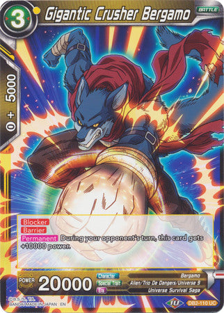 Gigantic Crusher Bergamo [DB2-110]