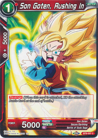 Son Goten, Rushing In [BT8-007]