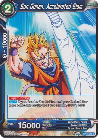 Son Gohan, Accelerated Slam [BT10-039]