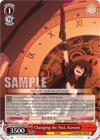 Changing the Past, Kurumi [Date A Live Vol.2]