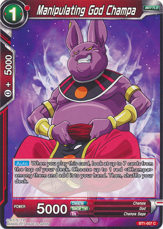 Manipulating God Champa [BT1-007]