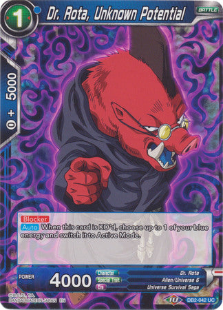 Dr. Rota, Unknown Potential [DB2-042]