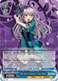 "Blue Roses in Harmony" Yukina Minato (BD/EN-W03-111S SR) [BanG Dream! Girls Band Party! MULTI LIVE]