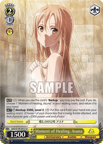 Moment of Healing, Asuna [Sword Art Online Animation 10th Anniversary]