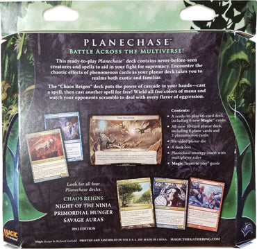 Planechase - 2012 Edition (Chaos Reigns)