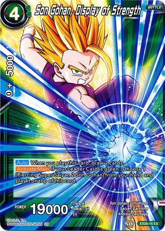 Son Gohan, Display of Strength [EX06-16]