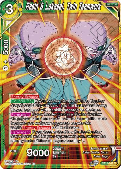 Rasin & Lakasei, Twin Teamwork [BT15-149]