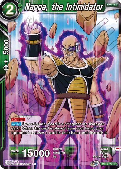 Nappa, the Intimidator [BT15-084]
