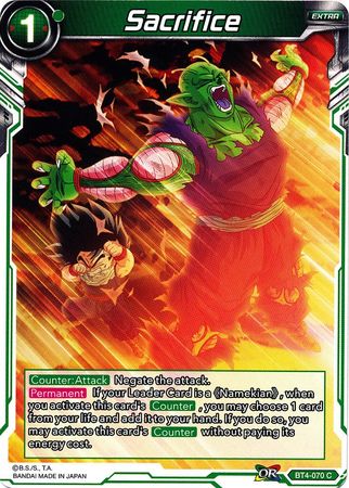 Sacrifice [BT4-070]