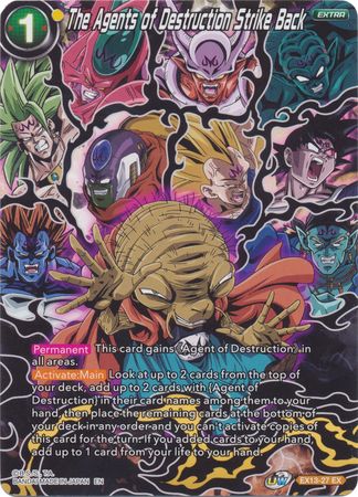 The Agents of Destruction Strike Back [EX13-27]