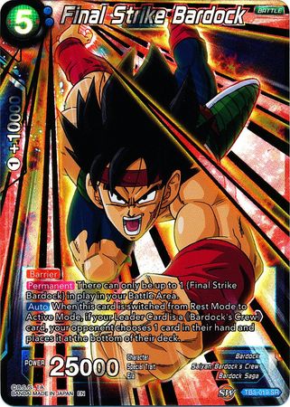 Final Strike Bardock [TB3-019]