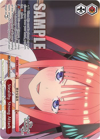 Stealthy Strong Attack (5HY/W101-E074OFR OFR) [The Quintessential Quintuplets Movie]