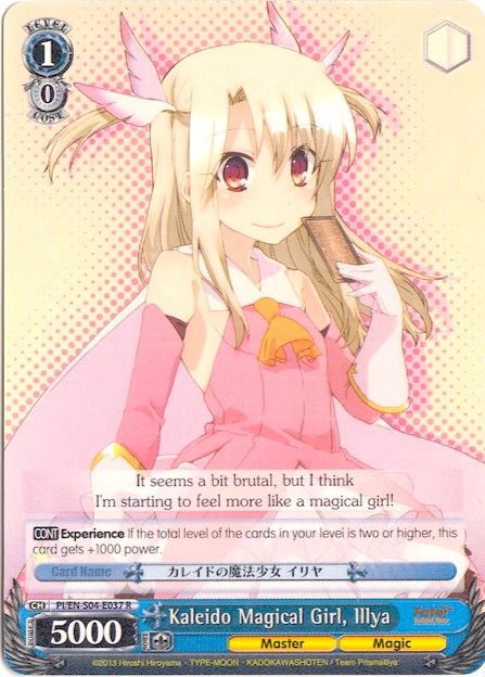 Kaleido Magical Girl, Illya (PI/EN-S04-E037 R) [Fate/kaleid liner PRISMA ILLYA DX]