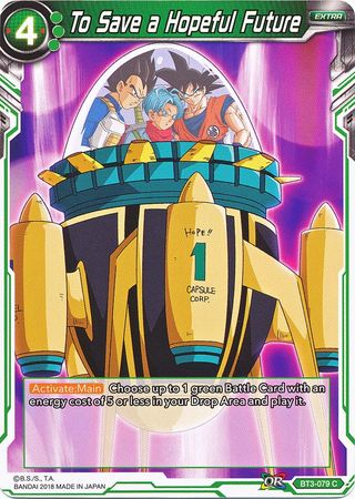 To Save a Hopeful Future [BT3-079]