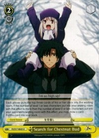 Search for Chestnut Bud (FZ/S17-E025 U) [Fate/Zero]