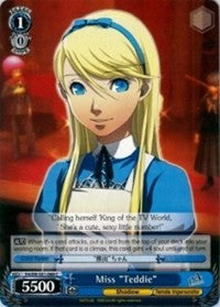 Miss "Teddie" (P4/EN-S01-089 C) [Persona 4 ver.E]