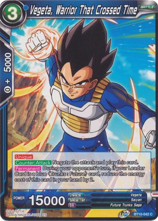 Vegeta, Warrior That Crossed Time [BT10-042]