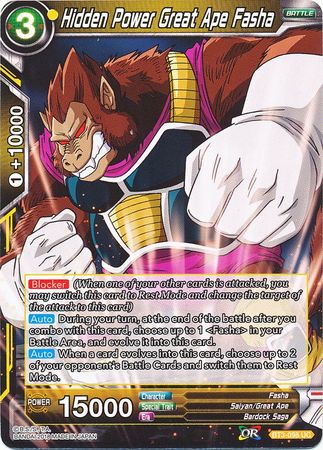Hidden Power Great Ape Fasha [BT3-098]