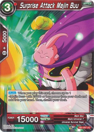 Surprise Attack Majin Buu [TB1-007]