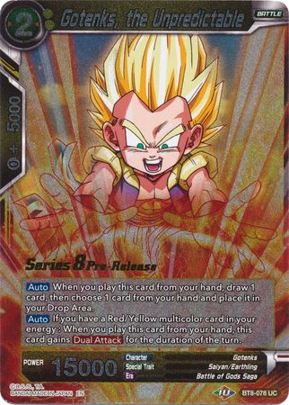 Gotenks, the Unpredictable [BT8-078_PR]