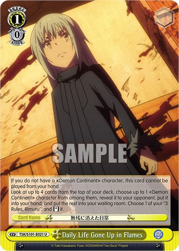 Daily Life Gone Up in Flames [That Time I Got Reincarnated as a Slime Vol.3]