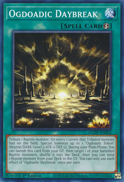 Ogdoadic Daybreak [AGOV-EN063] Common
