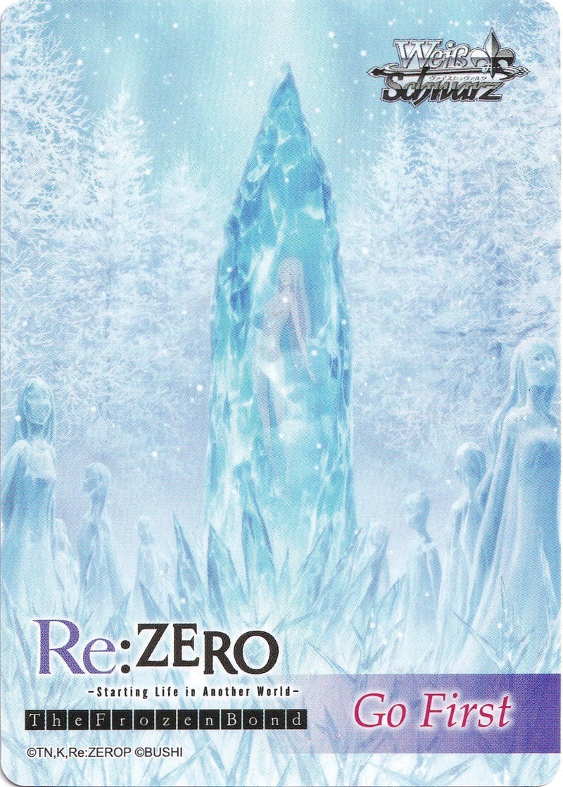 Go First Card - Girl Imprisoned in Ice, Emilia [Re:ZERO: The Frozen Bond]