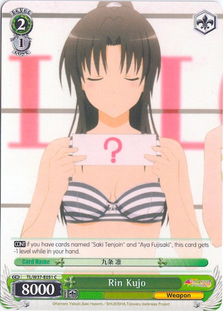 Rin Kujo (TL/W37-E051 C) [To Loveru Darkness 2nd]