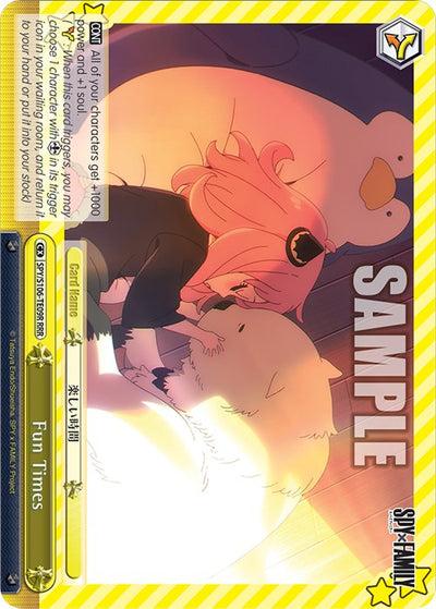 Fun Times (SPY/S106-TE09R RRR) [SPY x FAMILY]