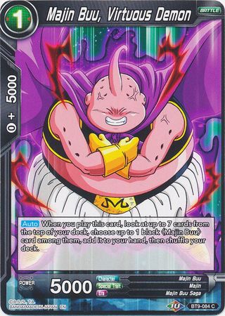 Majin Buu, Virtuous Demon [BT9-084]